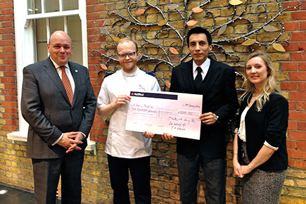 Donation to hospice