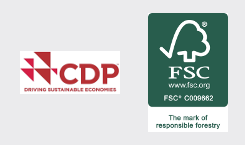CDP Logo and FSC Logo